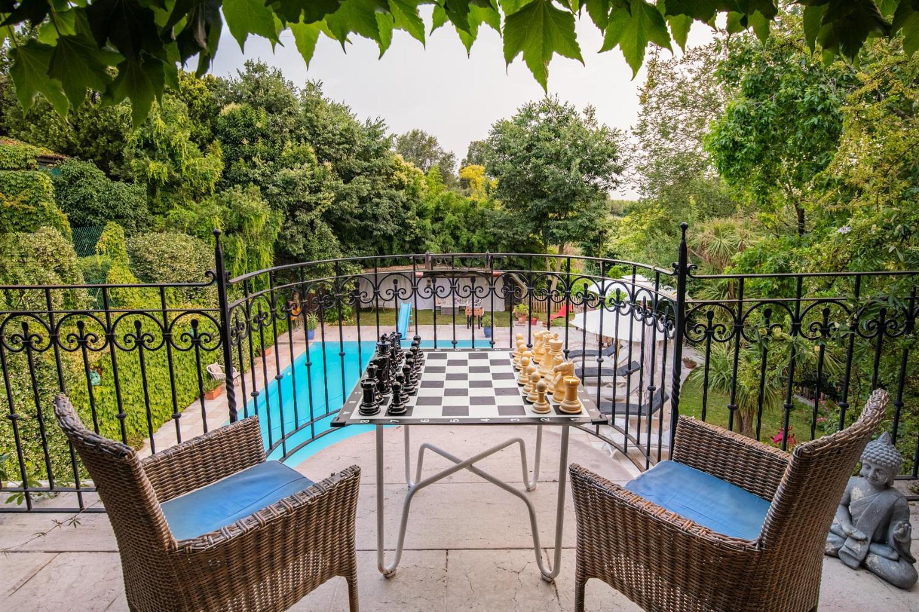 Villa Isidoro Ampio Parco ,Piscina Privata, Arte E Giochi , Fitness Villa Verona